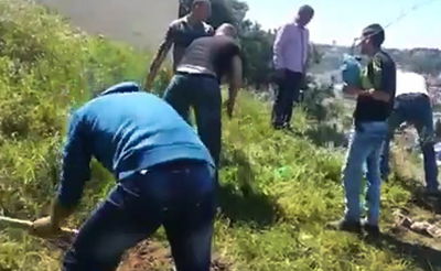 גינה לזכר מחבלי הפיגועים שהוקמה בירושלים נהרסה