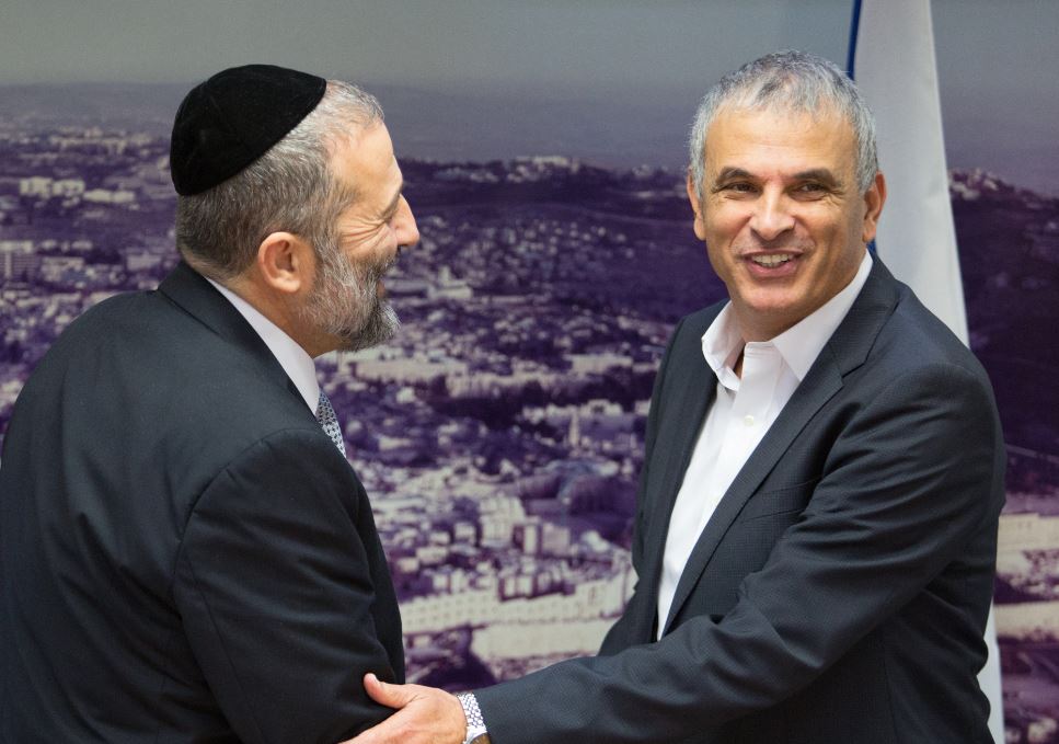 משה כחלון ואריה דרעי