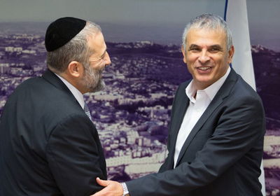 משה כחלון ואריה דרעי