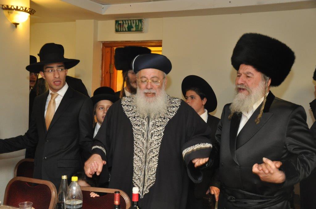 צפו בגלריה: הגר"ש עמאר שבת בבני ברק