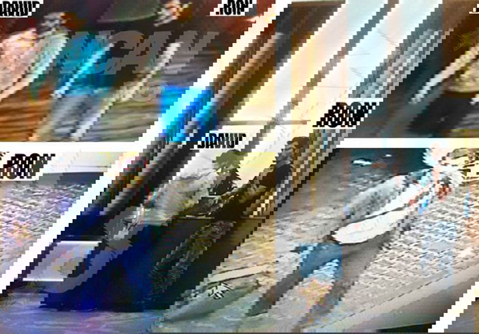 העצורים הישראלים: רון ויינר ודוד גצ'לוביץ'