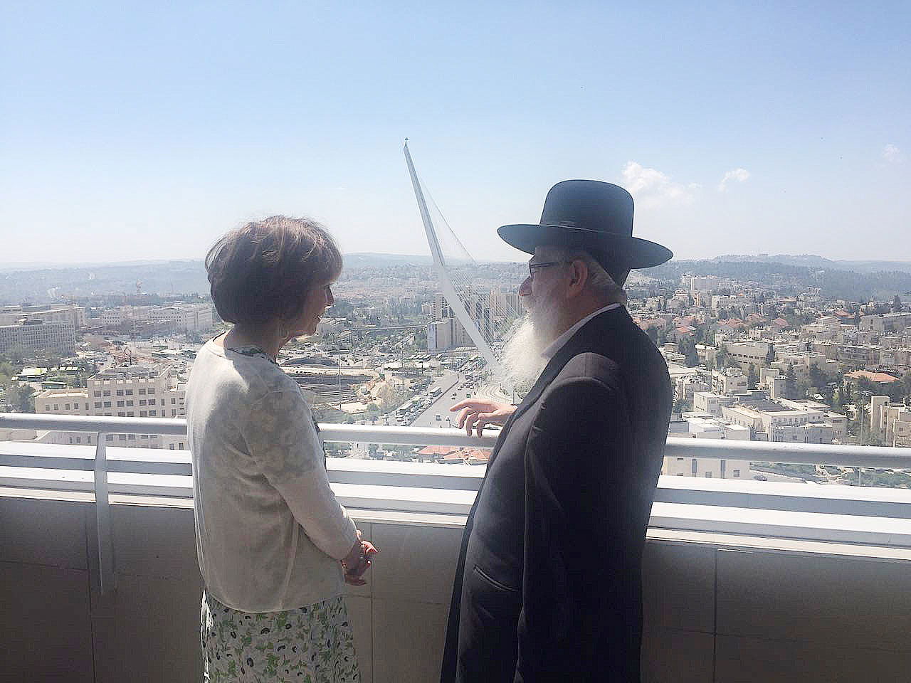 ליצמן עם שרת הבריאות הצרפתית