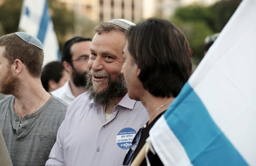 צפו: אלפים השתתפו בעצרת התמיכה בחייל אלאור אזריה