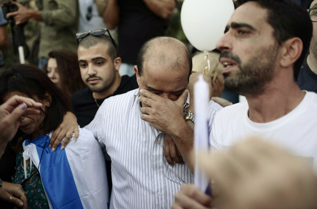 צפו: אלפים השתתפו בעצרת התמיכה בחייל אלאור אזריה