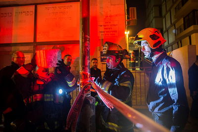 חשד להצתה בשכונה חרדית בירושלים