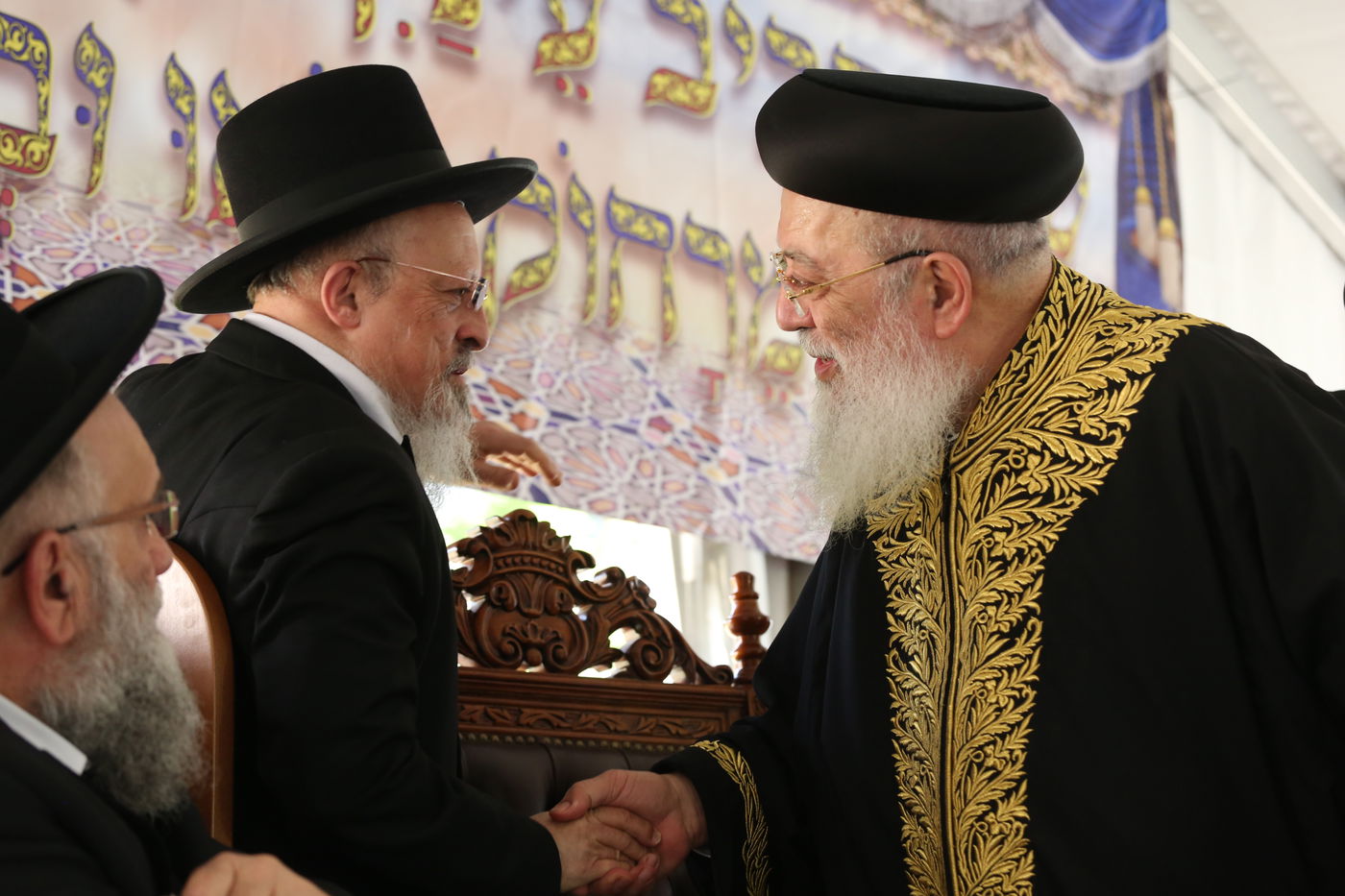 'הקבלת פני רבו' לרבה של ירושלים הראשל"צ הגר"ש עמאר