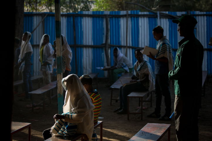 גלריה: כך נראה הפסח אצל בני הפלאשמורה באתיופיה