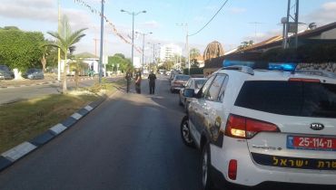 המצלמות תיעדו: הנהג פגע בפעוט ונמלט מהזירה