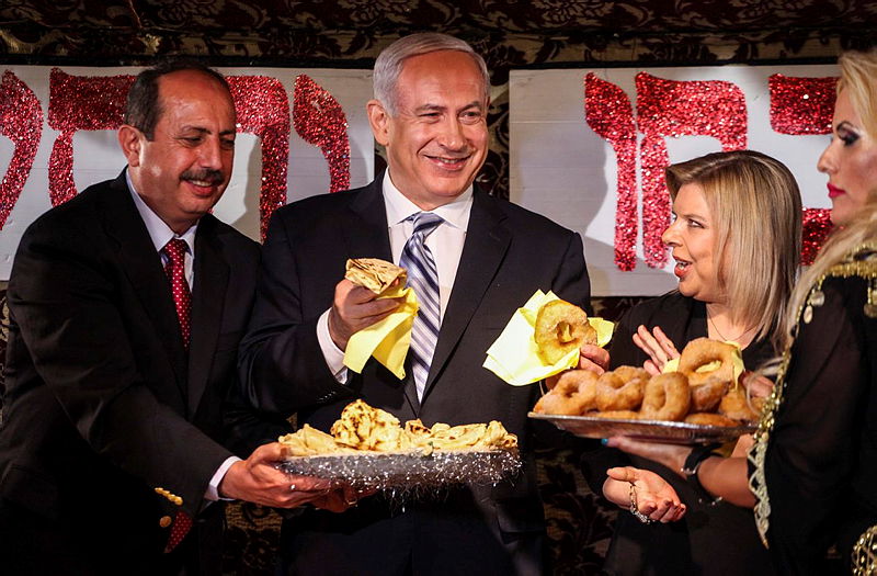 ביבי ושרה חוגגים מימונה