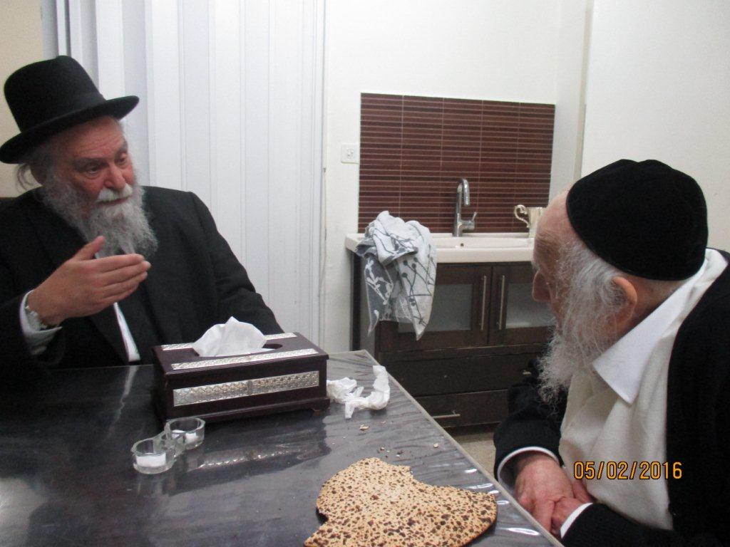 הרב מילר אצל הרב אוירבך