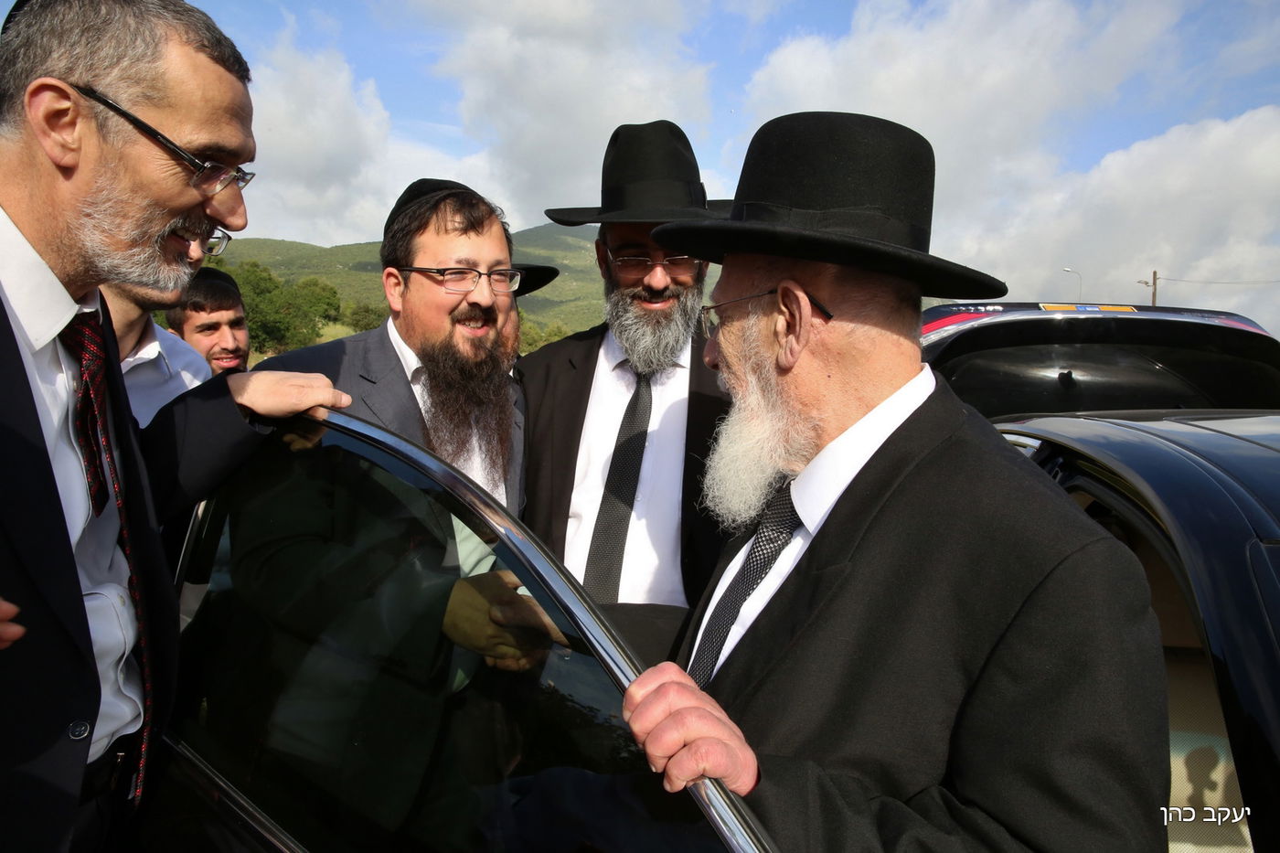 נשיא המועצת חיזק את אלפי בני הישיבות במירון