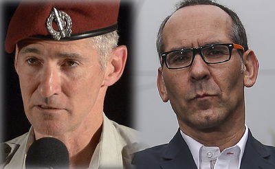 ישי לפידות ואלוף יאיר גולן