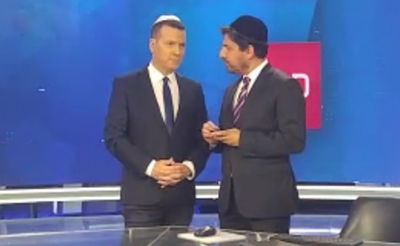 צפו בווידאו: העיתונאי יעקב אילון ורב הסלבס בספירת העומר