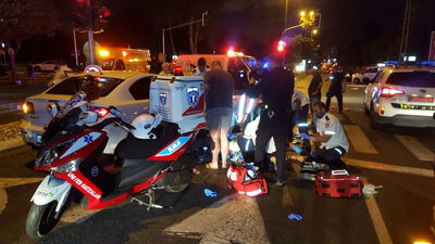 זירת החיסול בתל אביב