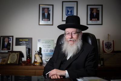 שר הבריאות יעקב ליצמן