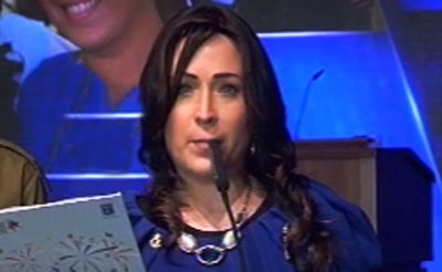 פייני סוקניק הדליקה משואה: לכבוד מלך שהשלום שלו