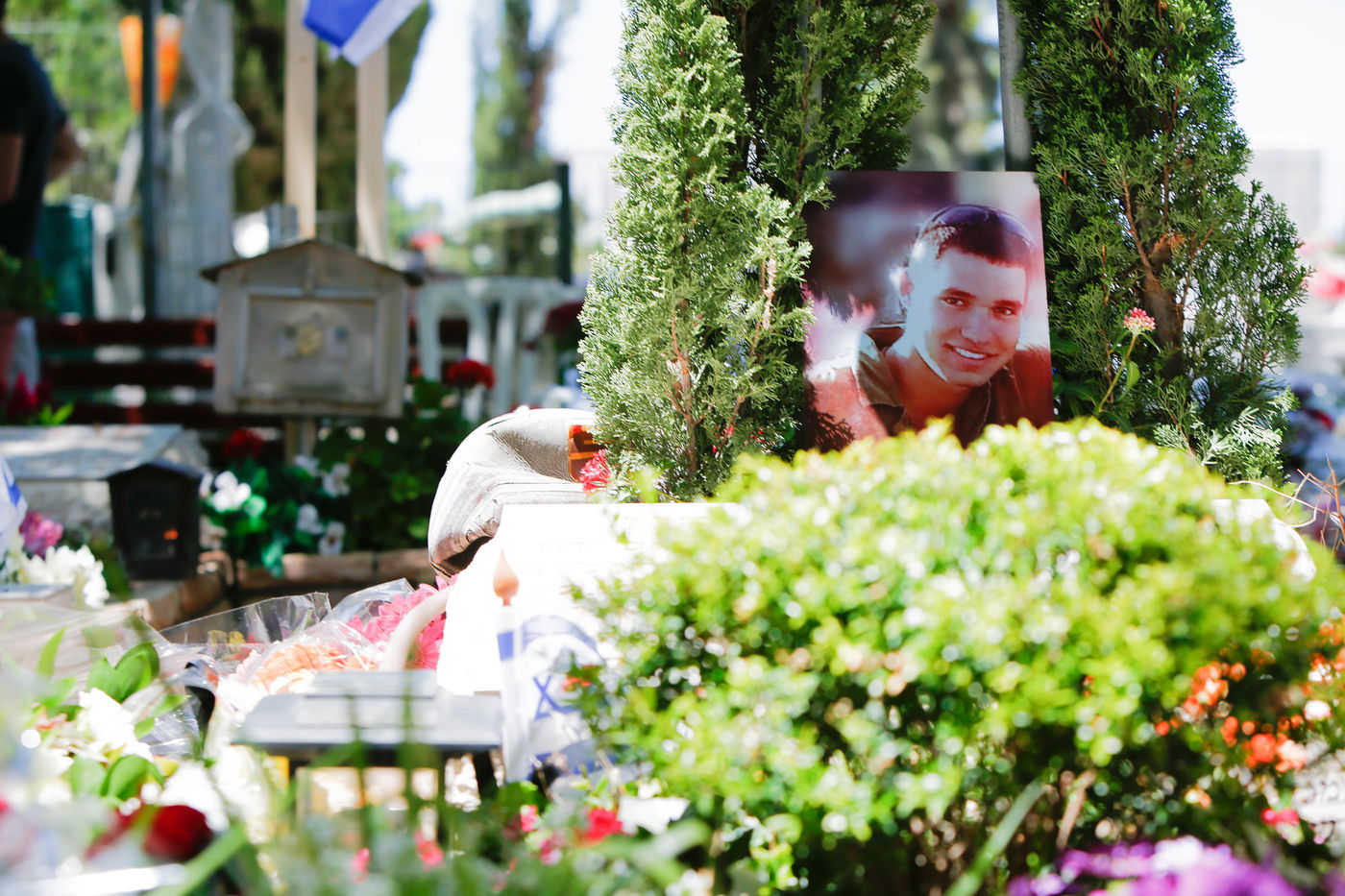 הגאון רבי אברהם יוסף השתתף בטקס יום הזיכרון