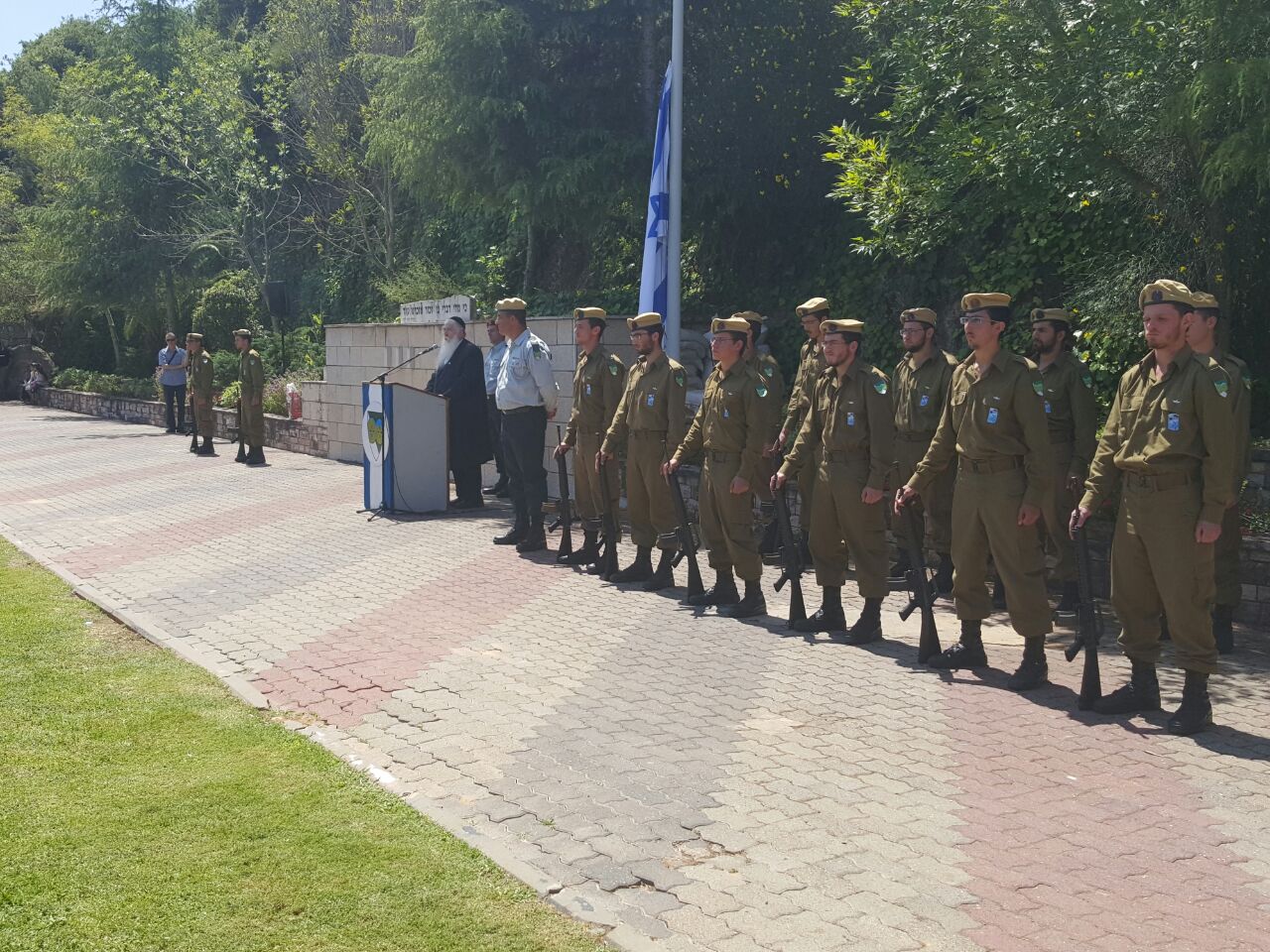 פרוש בטקס הזיכרון בחורפיש: "כולנו משלמים מחיר דם"