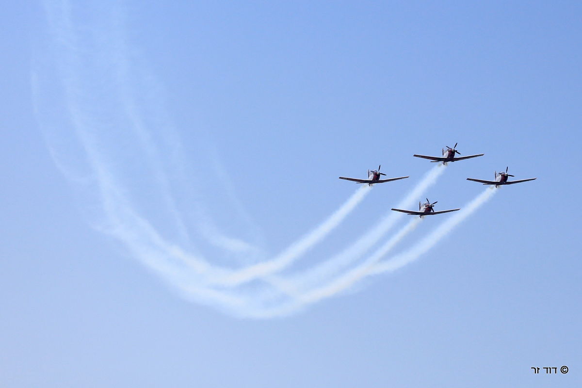 המטס של חיל האוויר בעדשה של דוד זר. צפו