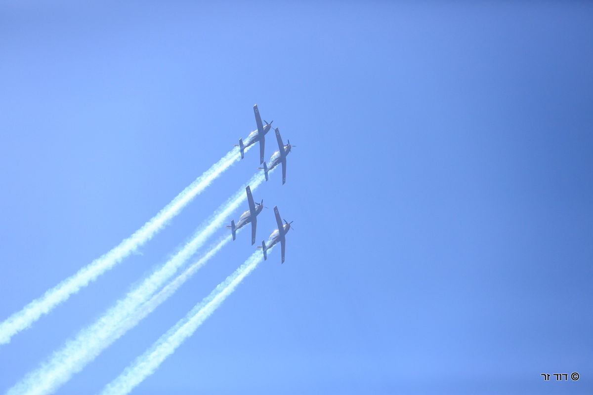 המטס של חיל האוויר בעדשה של דוד זר. צפו
