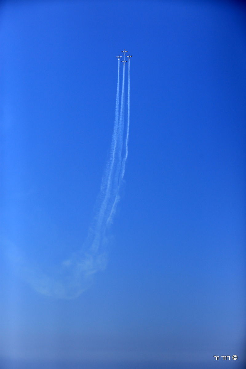 המטס של חיל האוויר בעדשה של דוד זר. צפו