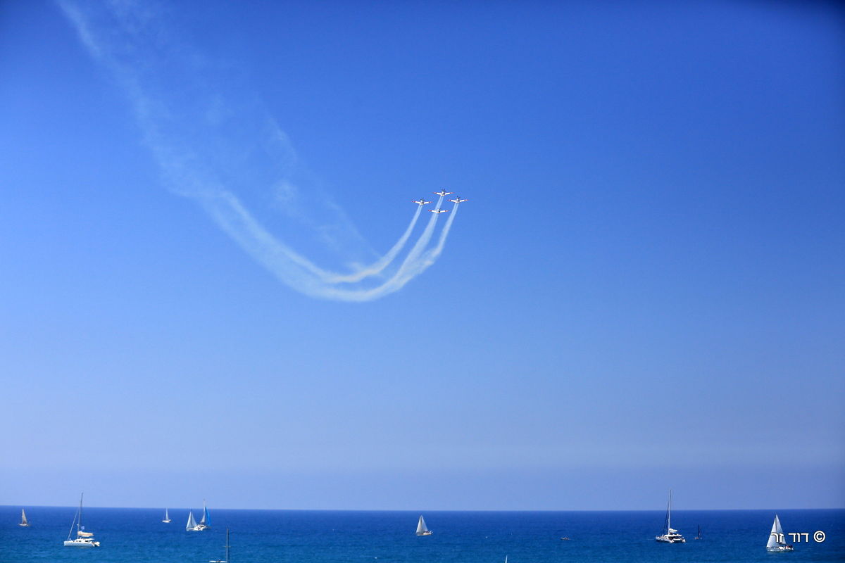 המטס של חיל האוויר בעדשה של דוד זר. צפו