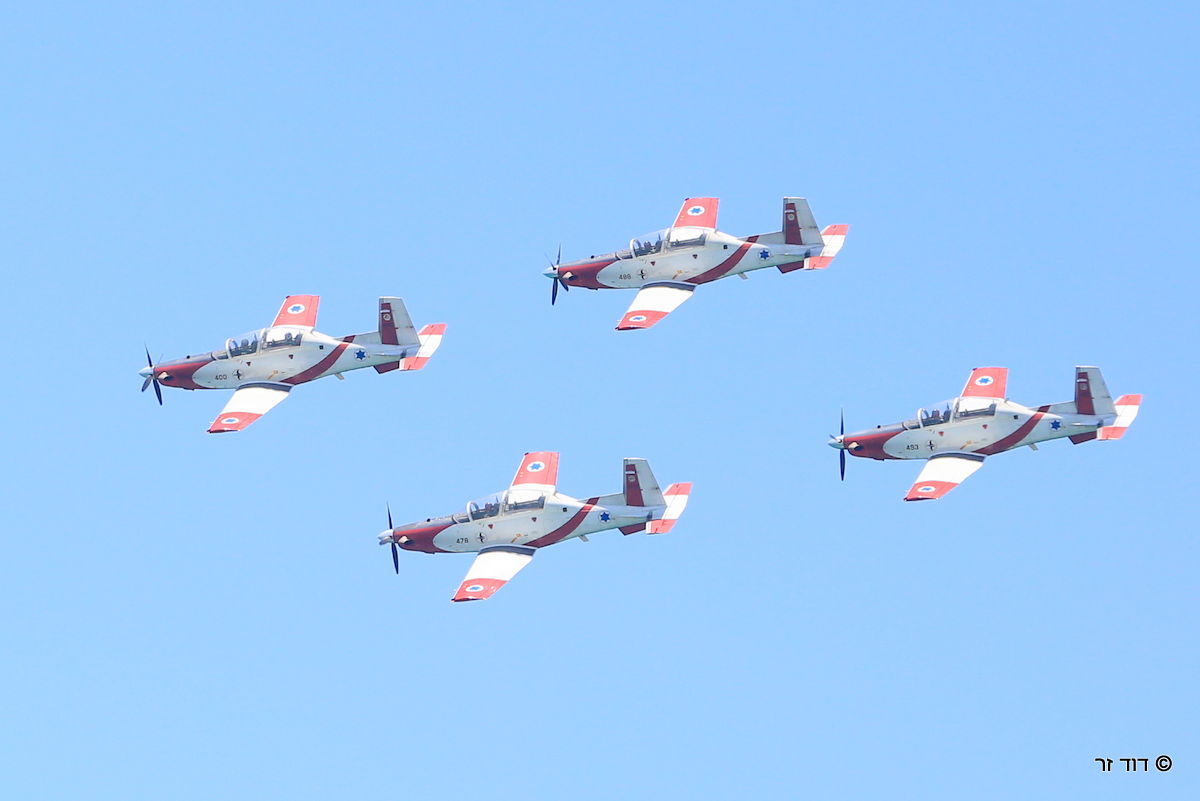 המטס של חיל האוויר בעדשה של דוד זר. צפו