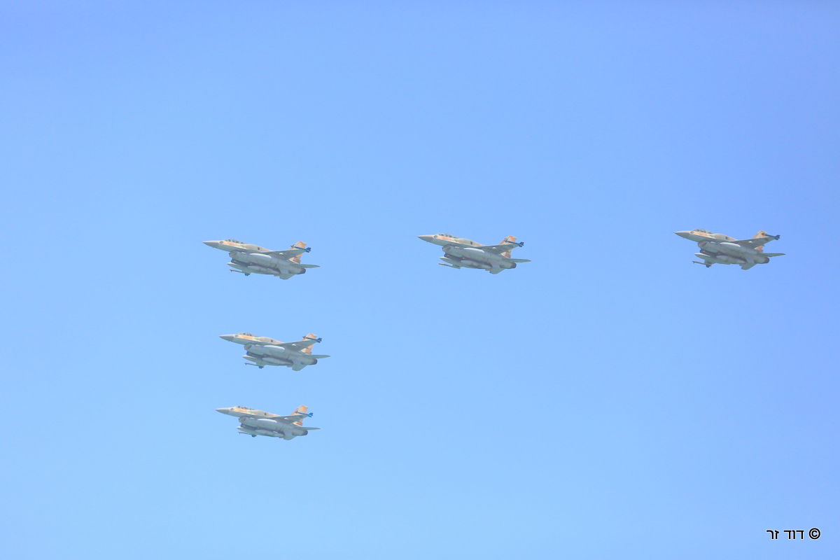 המטס של חיל האוויר בעדשה של דוד זר. צפו