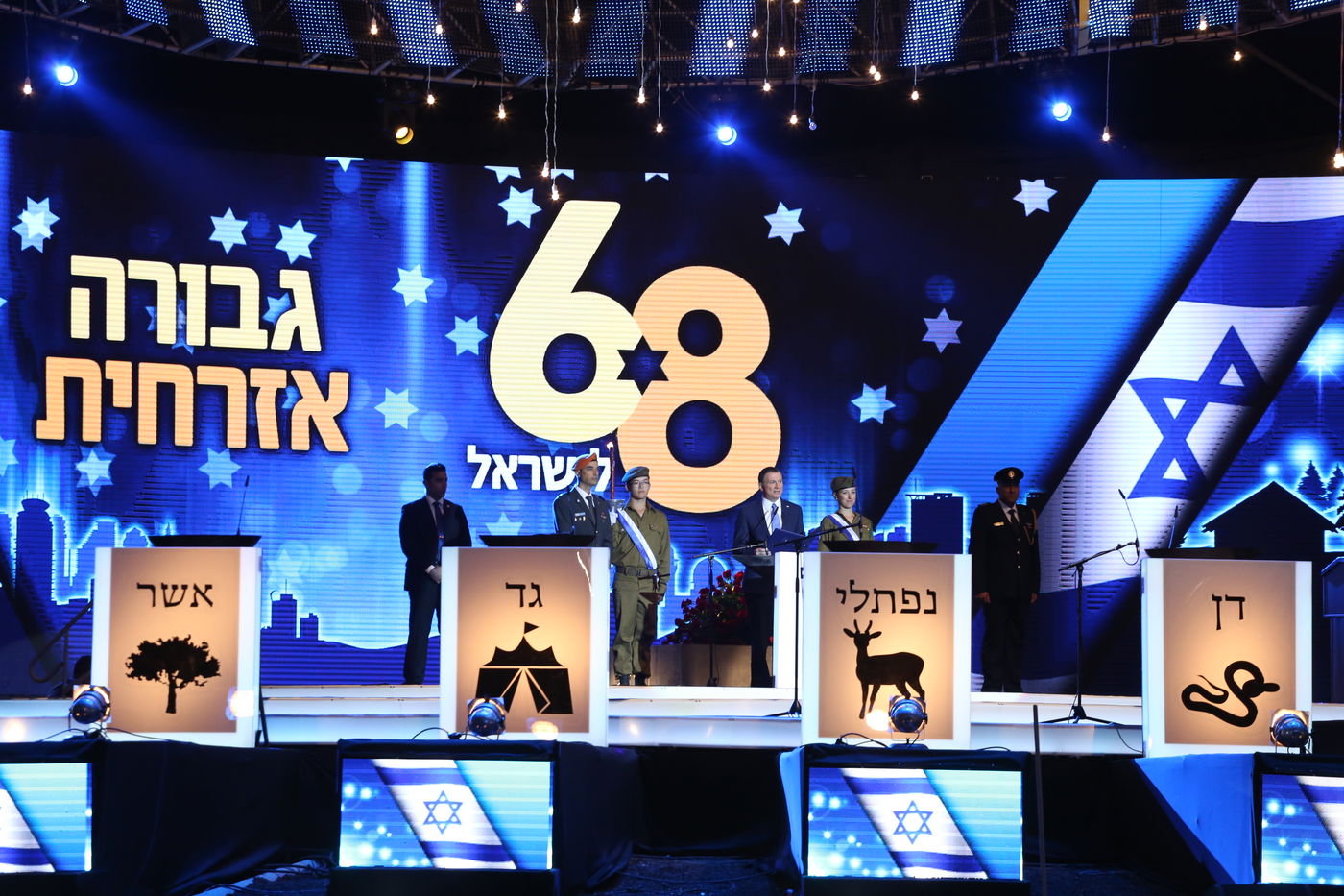 גלרית ענק: טקס יום העצמאות בהר הרצל