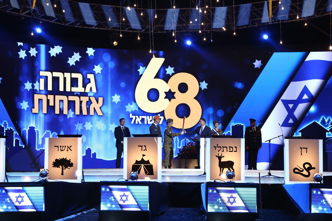 גלרית ענק: טקס יום העצמאות בהר הרצל