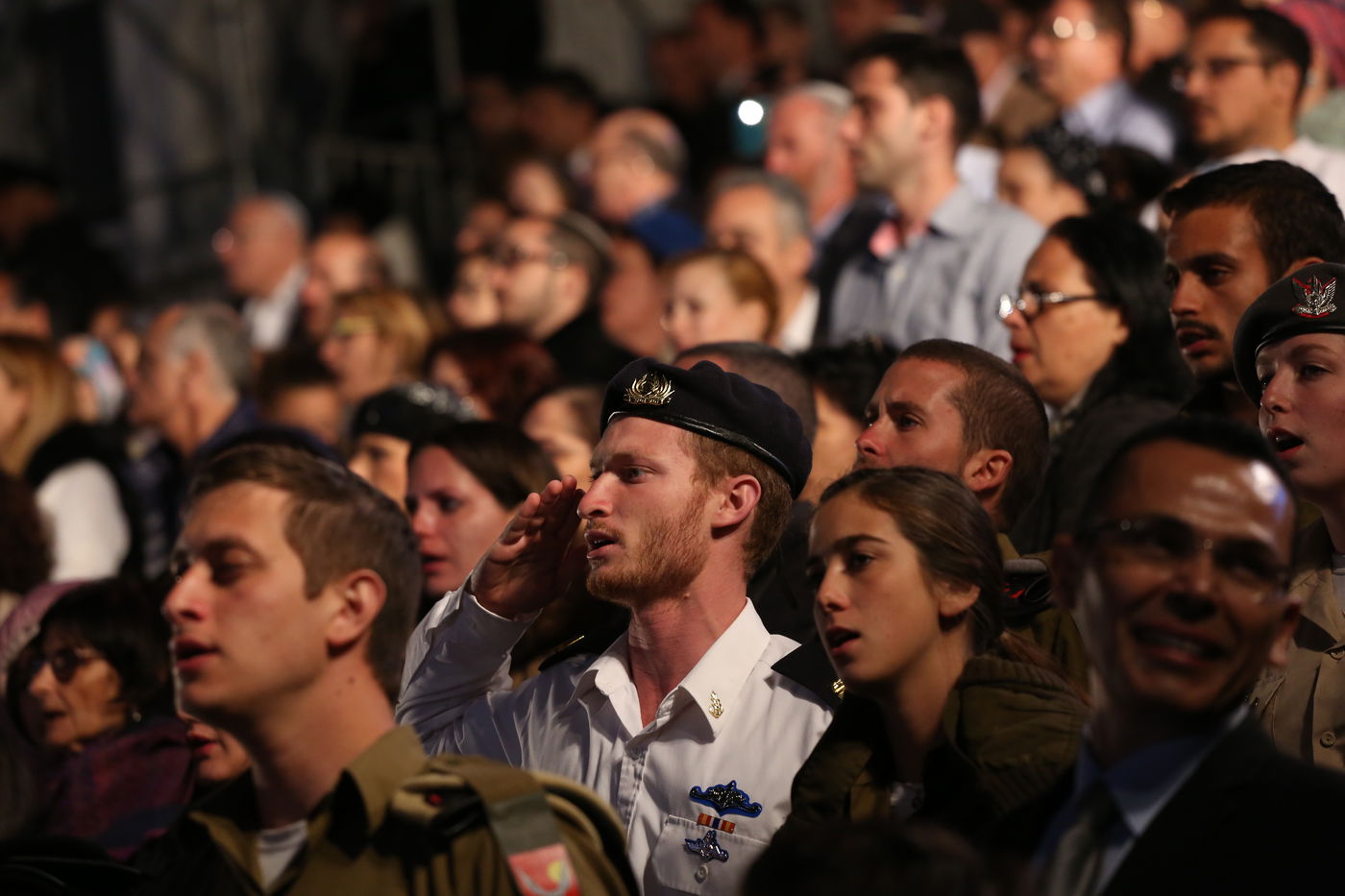 גלרית ענק: טקס יום העצמאות בהר הרצל