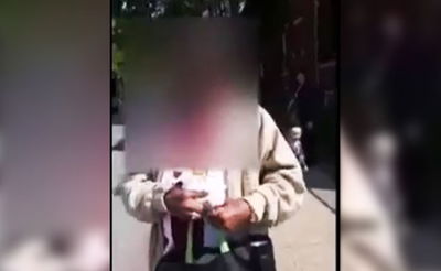 צפו: אדם נתפס גונב קופות צדקה בבורו פארק