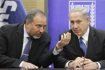 נתניהו וליברמן בימים טובים יותר