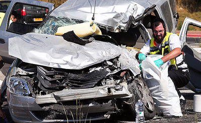 תוך שעה אחת: שלושה הרוגים בתאונות דרכים