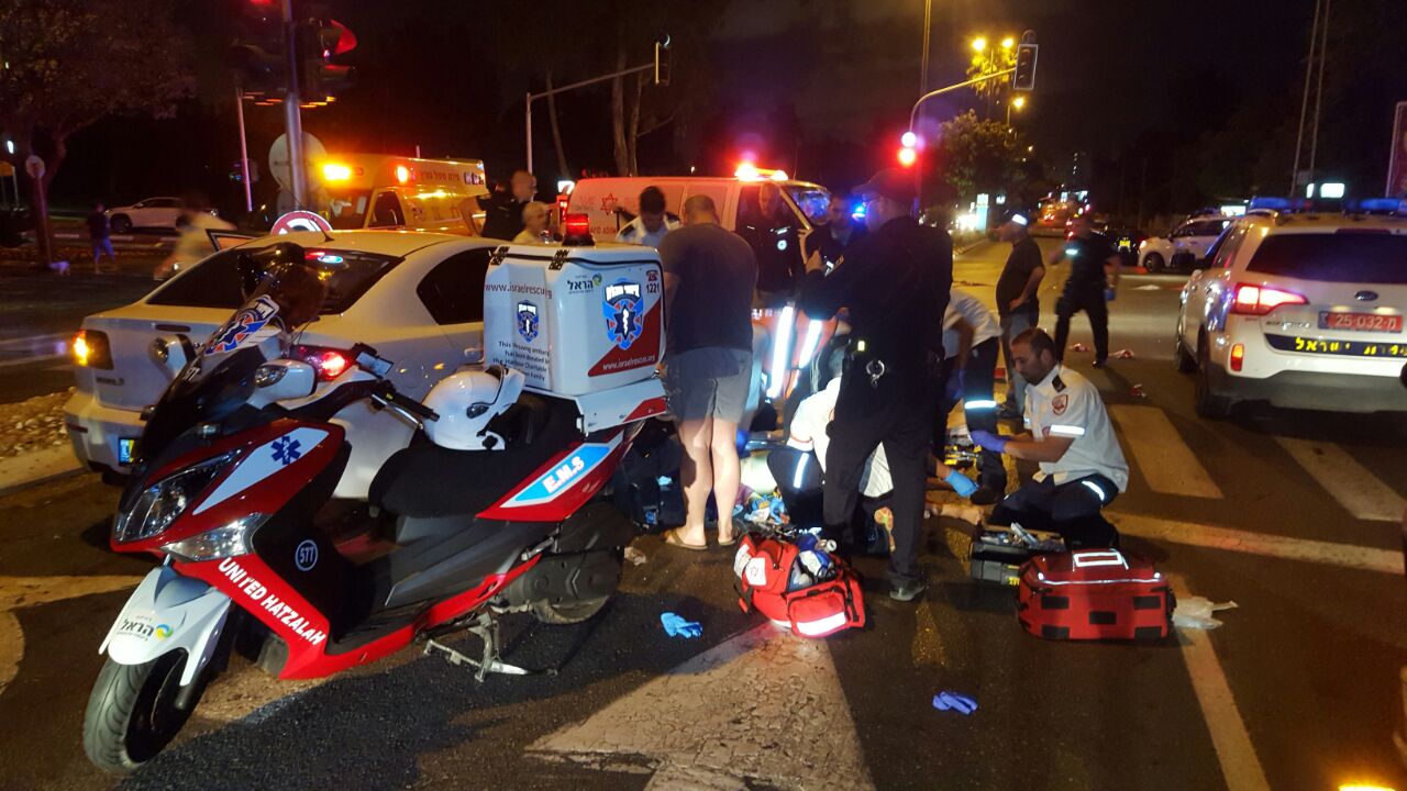 זירת החיסול בתל אביב