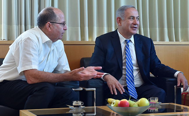 יעלון גיבה את קציני צה"ל וזומן לשיחה עם נתניהו