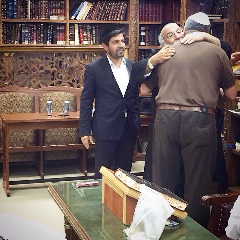 אחרי ששוחרר מהכלא: שלומי לחיאני הגיע לקבל את ברכת המקובל