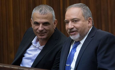 איווט ליברמן ומשה כחלון