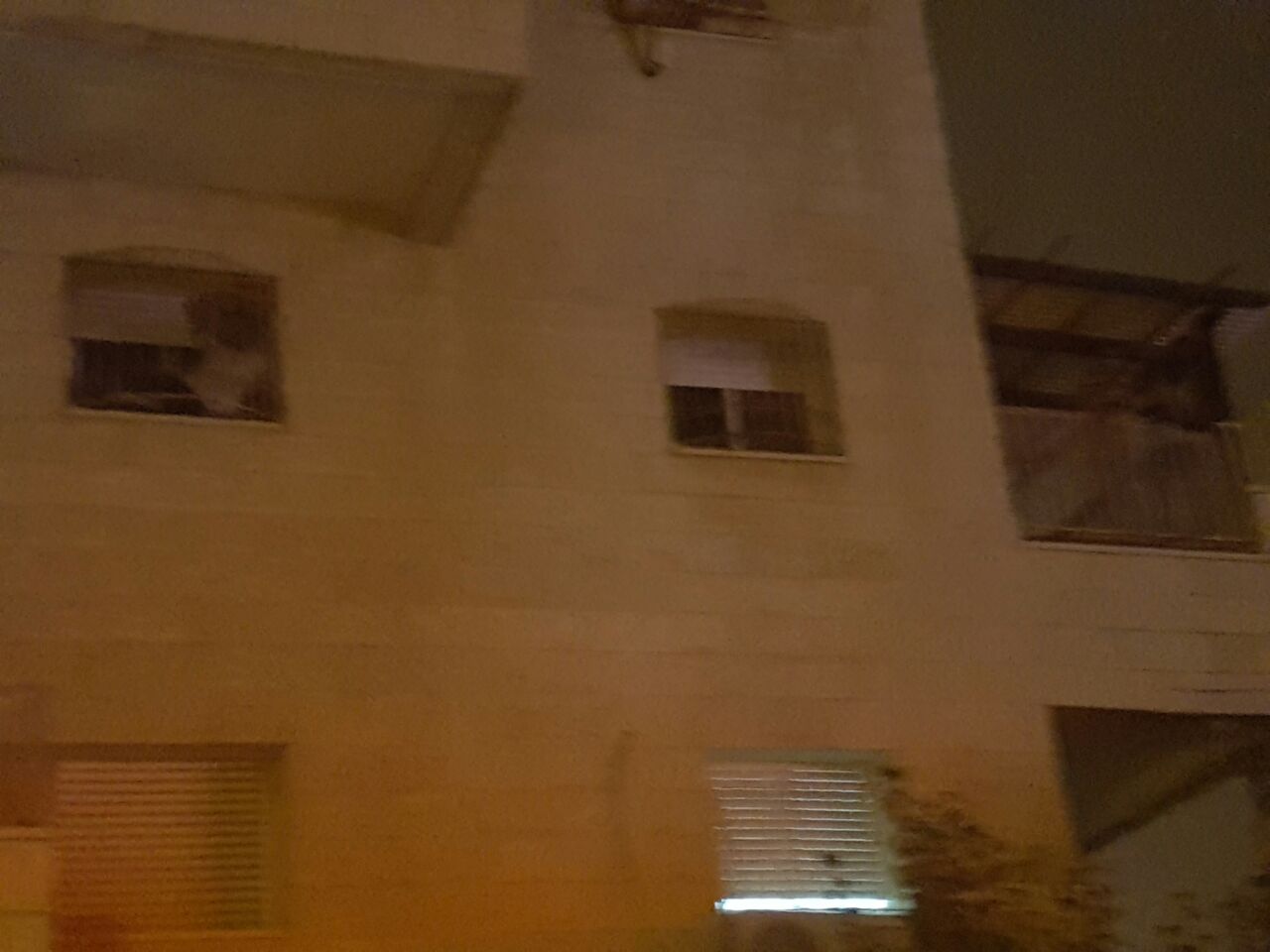 שריפה לילית בהר נוף: משפחה שלימה פונתה לבית החולים