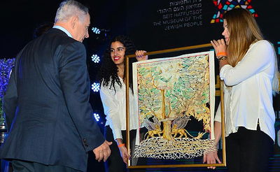 נתניהו מקבל את אילן היוחסין, אמש