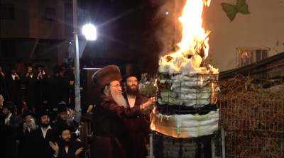 המדורה של האדמו"ר מאלכסנדר