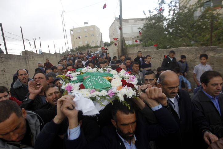 אחרי חודשיים: המחבל מהתקרית בחברון נקבר