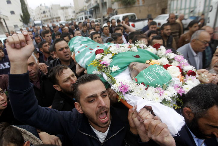 אחרי חודשיים: המחבל מהתקרית בחברון נקבר