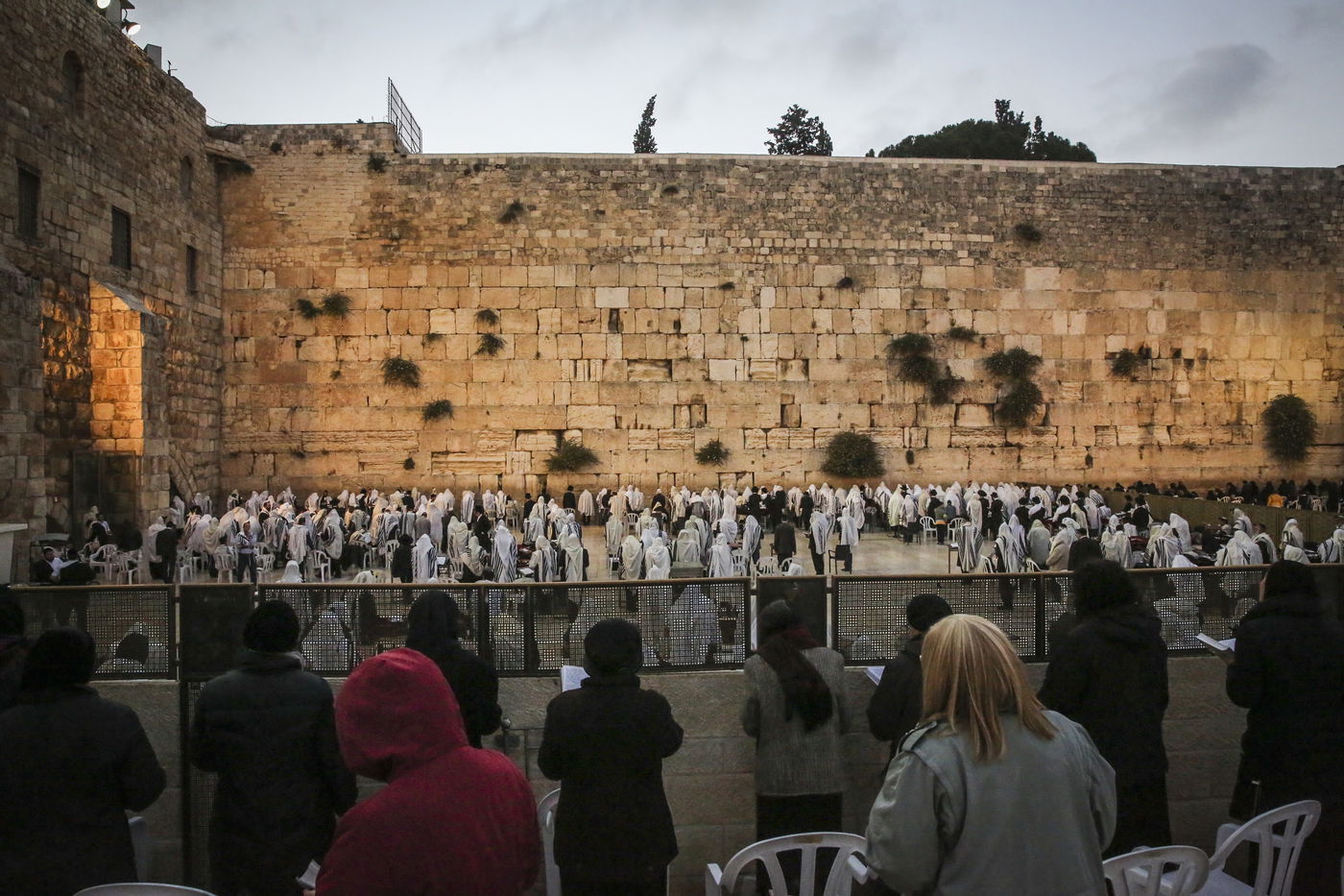 מרהיב: זריחה וברכת כהנים בכותל המערבי