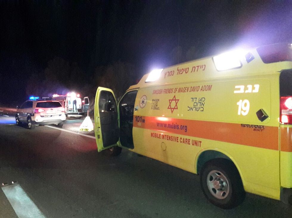 זירת התאונה