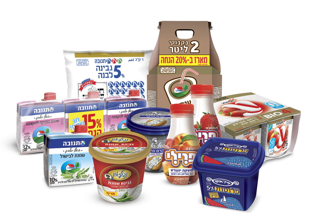 שבועות בתנובה: מוצרים חדשים ומארזים מיוחדים בכשרות מהודרת
