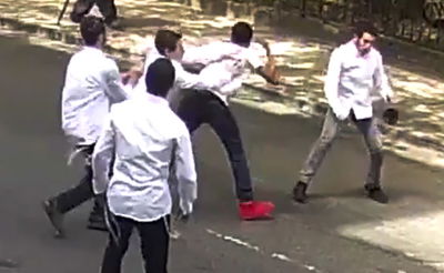 אנטישמיות בקראון הייטס? שחורים ותלמידי ישיבה הלכו מכות