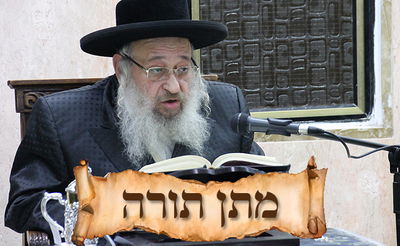 קבלת התורה ב"כיכר השבת": שיחתו של האדמו"ר מדעעש