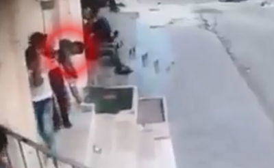 הפורע הפלסטיני חוטף פגיעת כדור ישירה. צפו