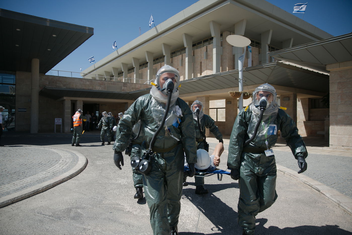 זה רק תרגיל: מתקפה כימית במשכן הכנסת